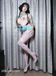 露脸才是王道！颜值巅峰白富美火爆推特网红【Sexychloe】福利，各种调教啪啪，阴环全身纹野性十足