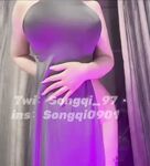 หน้าอกใหญ่และตูดอ้วน songqi_97 ยิงส่วนตัวจากด้านหลัง