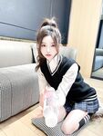 反差花臂纹身小巧玲珑学生样TS「依依」精华小合集