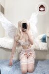 Otaku goddess! Ang Twitter ay matamis at matamis, ang Welfare Ji [Xianxiantao] ay isang bayad na trabaho, ang putol na pakpak na props ng anghel ay binaha ng puting likido ng crape myrtle at pumulandit
