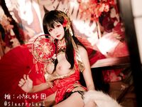 明星顏值性感女神『小禮好睏@SleeppyLee1』唯美私拍-[碧藍航線] 大鳳 旗袍