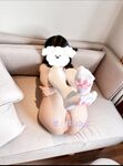 โลลิแสนอ่อนโยนและน่ารัก "Little Wangzi" นังตัวเล็กของพ่อในถ้วยเครื่องบินรูปทรงมนุษย์
