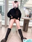 推特超A完美身材嫩妹【Luna000yu】专注户外多场景大胆露出，真空出门地铁游乐场超市人前露逼