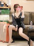 性感反差白富美女神『leggybabenb』领导故意把男友派去出差然后来家里玩，听说男友喜欢打我屁股就一直使劲打，叫声诱人