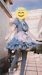 清纯白嫩小母狗学妹『辞安』白虎当然要配白丝啦，好喜欢被鸡巴插入的感觉，想当哥哥的炮架被哥哥抱起来操