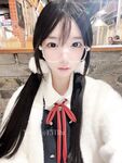 可欲可甜，推特露脸小女神【莉犬酱】白虎巨乳萌妹，大尺度私拍福利