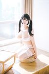 可欲可甜，推特露脸小女神【莉犬酱】白虎巨乳萌妹，大尺度私拍福利