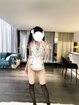 超嫩清純小母狗『別凶喬婠』哥哥說婠婠的大屁股特別好操，一彈一彈的想一直埋在裡面，迫不及待的坐在學長身上