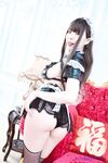 超美巨乳女神【黎菲儿（三头犬）】OF私拍福利女仆勾引