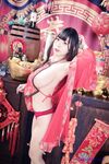 超美巨乳女神【黎菲兒（三頭犬）】OF私拍福利 肚兜挑逗