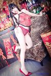 超美巨乳女神【黎菲兒（三頭犬）】OF私拍福利 肚兜挑逗
