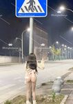ロリ露出、ザイザイ、白くて細くて可愛いロリ露出プレイ