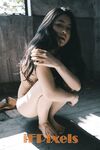 露出人体写真，【iFPixels】修长模特嫩白身体