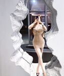 极品纹身舌钉名媛范儿巨乳肥臀TS「辣肉肉Gina」「奈斯希希」推特全量资源