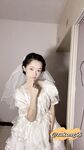 04年清纯露脸小姐姐【胡椒籽】最新9月定制-婚纱