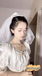 04年清纯露脸小姐姐【胡椒籽】最新9月定制-婚纱