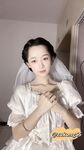 04年清纯露脸小姐姐【胡椒籽】最新9月定制-婚纱