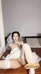 04年清纯露脸小姐姐【胡椒籽】最新9月定制-婚纱