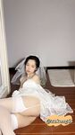 04年清纯露脸小姐姐【胡椒籽】最新9月定制-婚纱