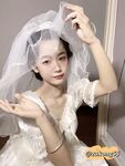 04年清纯露脸小姐姐【胡椒籽】最新9月定制-婚纱