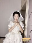 04年清纯露脸小姐姐【胡椒籽】最新9月定制-婚纱