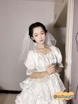04年清纯露脸小姐姐【胡椒籽】最新9月定制-婚纱