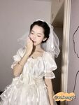 04年清纯露脸小姐姐【胡椒籽】最新9月定制-婚纱