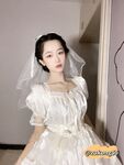 04年清纯露脸小姐姐【胡椒籽】最新9月定制-婚纱