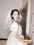 04年清纯露脸小姐姐【胡椒籽】最新9月定制-婚纱