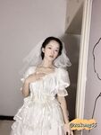 04年清纯露脸小姐姐【胡椒籽】最新9月定制-婚纱