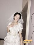 04年清纯露脸小姐姐【胡椒籽】最新9月定制-婚纱
