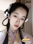 The innocent young lady showing her face in 2004 [Pepper Seed] latest customization for September - Hanfu