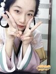 The innocent young lady showing her face in 2004 [Pepper Seed] latest customization for September - Hanfu