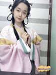 The innocent young lady showing her face in 2004 [Pepper Seed] latest customization for September - Hanfu