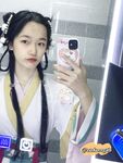 The innocent young lady showing her face in 2004 [Pepper Seed] latest customization for September - Hanfu
