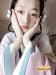 The innocent young lady showing her face in 2004 [Pepper Seed] latest customization for September - Hanfu
