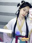 The innocent young lady showing her face in 2004 [Pepper Seed] latest customization for September - Hanfu