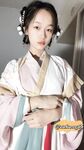 The innocent young lady showing her face in 2004 [Pepper Seed] latest customization for September - Hanfu