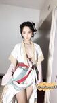 The innocent young lady showing her face in 2004 [Pepper Seed] latest customization for September - Hanfu