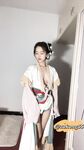 The innocent young lady showing her face in 2004 [Pepper Seed] latest customization for September - Hanfu