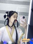 The innocent young lady showing her face in 2004 [Pepper Seed] latest customization for September - Hanfu