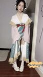 The innocent young lady showing her face in 2004 [Pepper Seed] latest customization for September - Hanfu