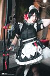 劲爆二次元【浵卡ToKar】爆乳台妹Cos艾莲•乔精美私拍套图掰穴三点全露女仆侍奉榨精黑丝淫液足交(2)