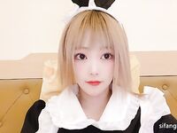 強くお勧めします、何千人もの人々に追われる女神になるのではなく、お金の所有者である雌犬、情熱と福利を備えたTwitterの美しさ[Xiao Susu]、2本指の禅サルスベリのクローズアップショット彼女の胸を揉みながら