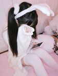 ผู้หญิงเลวหางแฝดผู้ไร้เดียงสา "นางฟ้ากาม" สวัสดิการการถ่ายภาพส่วนตัว - Rabbit Lolita