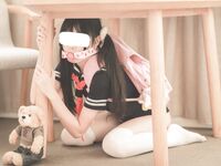 清純雙馬尾人形小母狗『工口小妖精』福利私拍-死庫水私房-3