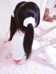 청순한 꼬리가 달린 인간형 암캐 "에로틱 꼬마 요정"복지 개인 사진 - 로리 체육복 zip