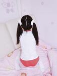 청순한 꼬리가 달린 인간형 암캐 "에로틱 꼬마 요정"복지 개인 사진 - 로리 체육복 zip