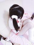 청순한 꼬리가 달린 인간형 암캐 "에로틱 꼬마 요정"복지 개인 사진 - 로리 체육복 zip