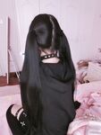 ผู้หญิงเลวหางแฝดผู้ไร้เดียงสา "Eroge Fairy" สวัสดิการการถ่ายภาพส่วนตัว - Dark Lolita
